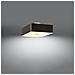 Sollux Lighting Lampada Da Soffitto Lokko 45 Bianco Sl.0776 - Minimalista Lampade Da Soffitto Nero 25x45x45 Cm - Foto miniatura 3