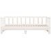 Divano Letto Con Letto Estraibile Bianco 90x200cm Massello Pino - Foto miniatura 9