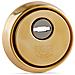 Scudo Di Sicurezza Con Foro A Chiave Es700l Dorato Acciaio Ottone Ø 61 Mm - Foto miniatura 1