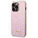 Cover Per Iphone 14 Pro Tpu Glitter Script, Rosa - Foto miniatura 1