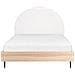 Letto Tessuto Millay 140 X 200 Cm Bianco Sporco - Foto miniatura 2
