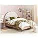 Letto Tessuto Millay 140 X 200 Cm Bianco Sporco - Foto miniatura 1
