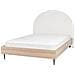 Letto Tessuto Millay 140 X 200 Cm Bianco Sporco - Foto miniatura 7