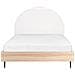 Letto Tessuto Millay 140 X 200 Cm Bianco Sporco - Foto miniatura 10