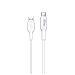 Cavo Ricarica E Sincronizzazione Dati Usb Verso Usb-c 2,4a 2m, Bianco - Foto miniatura 1
