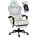 FORCE 4.7 Sedia da gaming per PC Seduta a dondolo (culla) Bianco - Foto miniatura 1