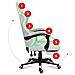 FORCE 4.7 Sedia da gaming per PC Seduta a dondolo (culla) Bianco - Foto miniatura 16