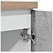 Armadio per Lavabo “Lyon” Grigio Cemento 80x46x81,5 cm in - Foto miniatura 8