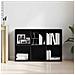 Libreria Rovere Nero 66x30x98 cm in Legno Multistrato - Foto miniatura 6