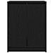 Scarpiera Rovere Nero 57x34x76 cm in Legno Multistrato - Foto miniatura 3