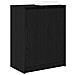 Scarpiera Rovere Nero 57x34x76 cm in Legno Multistrato - Foto miniatura 5