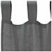 Tende In Voile Con Passanti 2 Pz Grigio Scuro 140x245 Cm - Foto miniatura 7