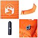 Lusso Casadino -  Materasso Campeggio Autogonfiabile Cuscini 1 Persona Arancio - Foto miniatura 5