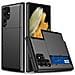 Custodia Protettiva Compatibile Con Samsung S21 Ultra Con Porta Carte - Nero Samsung Galaxy S21 Ultra - Foto miniatura 1