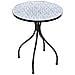 Set Bistrot Pieghevole Chapeco Metallo Nero - Foto miniatura 7