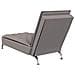 Chaise Longue Massaggi con Capezzale Tortora in Tessuto - Foto miniatura 6