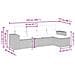 Set Divano da Giardino 5pz con Cuscini Grigio Chiaro Polyrattan - Foto miniatura 4