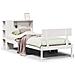 Letto con Libreria senza Materasso 75x190 cm in Legno Pino - Foto miniatura 1
