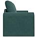 Divano Letto a Terra 2-in-1 Verde Scuro 148x71x83 cm Velluto - Foto miniatura 7