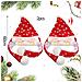 Set Di Cappelli Natalizi Da Babbo Natale A Led Con Orecchie Mobili 2 Pezzi - Foto miniatura 2