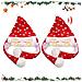 Set Di Cappelli Natalizi Da Babbo Natale A Led Con Orecchie Mobili 2 Pezzi - Foto miniatura 1
