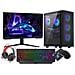 Gaming Set Ryzen 7 5700x Rtx 5060 32gb Ssd 1tb W11 Wifi Lcd 24"" - Foto miniatura 1