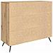 Credenza Marrone 90 x 34 x 80 cm Legno multistrato - Foto miniatura 8