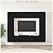 Set mobile TV 8 pcs Rovere nero 80 x 30 x 30 cm - Foto miniatura 2