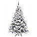Albero di Natale artificiale con 300 LED Bianco 180 cm PE e PVC - Foto miniatura 3