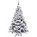 Albero di Natale artificiale con 300 LED Bianco 180 cm PE e PVC - Foto miniatura 4