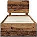 Struttura del letto Legno vecchio 90 x 190 cm Pino massello - Foto miniatura 7