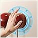 Appendiabiti A Ventosa Con 5 Ganci - Porta Abiti E Cappelli Senza Trapano Red - Foto miniatura 6