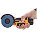 Mini Smerigliatrice 12v Blue Bird Mbb12v - Set Con Disco Diamantato 75mm | Design Ergonomico, Batteria Lunga Durata, 19500r /min - Foto miniatura 2