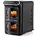 4640 Air Fryer Vertical DUO, Friggitrice ad aria doppia verticale, 2460W, 11L, Due cestelli, Sync e Dual, 6 programmi, Funzione Grill, Fino a 200°C - Foto miniatura 4