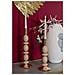 Portacandele Shuttle Rosa E Oro Set 2 Pezzi Ø10x25 E Ø10x33,5 Cm - Foto miniatura 4