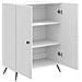 Credenza Bianco Lucido 66 x 34,5 x 90 cm Legno ingegnerizzato - Foto miniatura 3