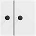 Credenza Bianco Lucido 66 x 34,5 x 90 cm Legno ingegnerizzato - Foto miniatura 8