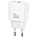 Caricatore da Parete per Apple iPhone 8 - 16 Series - Bianco, 30W - Foto miniatura 1
