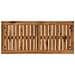 Panchina da giardino 80,5 x 35 x 45 cm Legno di Acacia Massello - Foto miniatura 5