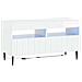 Mobile TV LED Bianco Lucido Legno ingegnerizzato - Foto miniatura 1