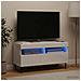 Mobile TV LED Bianco Lucido Legno ingegnerizzato - Foto miniatura 4