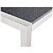 Tavolo Da Giardino In Acciaio E Granito 220 Cm In Color Grigio Lucido - Grosseto - Foto miniatura 7