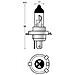 da H4 12v 130/90w P43t - Foto miniatura 5