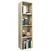 Libreria /Mobile TV Rovere Sonoma 36x30x143 cm Legno Multistrato - Foto miniatura 3