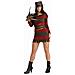 Travestimento Da Freddy Krueger Per Donna - Taglia: Xs - Foto miniatura 1
