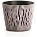 Vaso Da Fiori Sandy Round Flowerpot Dsr220 - Colore Mocca - Foto miniatura 1