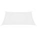 Parasole a Vela Oxford Rettangolare 5x7 m Bianco - Foto miniatura 2