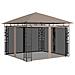 Gazebo con Zanzariera 3x3x2,73 m Talpa 180 g / m² - Foto miniatura 1