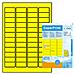 Labels yellow 45,7x21,2 SuperPrint 1200 pcs. , Giallo, Labels / pack - 1200 pcs. Sheets / pack - 25 pcs, 45, 7 x 21, 2 mm, A4 sheets, border on all sides - Foto miniatura 2