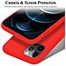 Custodia Compatibile Con Apple Iphone 13 In Liquid Rosso - Coperchio Protettivo In Silicone Tpu Flessibile - Foto miniatura 5